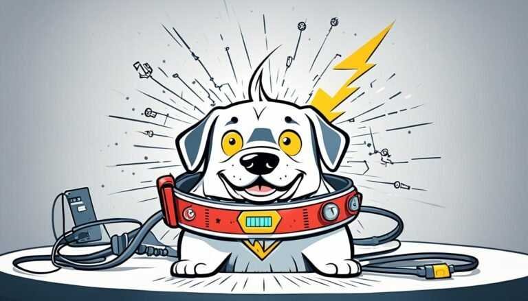 how many volts is a dog shock collar